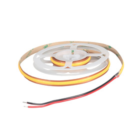 Картинка Светодиодная лента DLIGHT COB, ширина 8 мм, длина 5000 мм, 528 led/м, 12 V, 13 W/м, теплый (3000K)