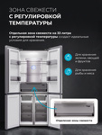 Превью картинка  Холодильник side by side Lex LCD427GRGID Wind #2