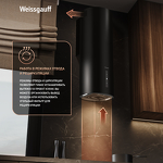 Превью картинка Цилиндрическая вытяжка Weissgauff Tubus 90 Black Edition #9