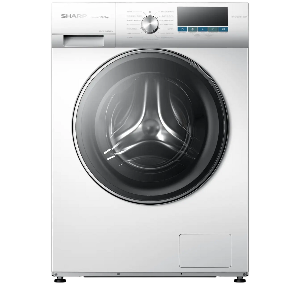 Фото Стиральная машина с фронтальной загрузкой Sharp ESFSI1012DLZW