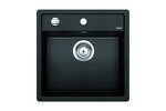 Превью картинка Гранитная мойка Blanсo DALAGO 5-F SILGRANIT PuraDur антрацит с клапаном-автоматом #1