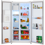 Превью картинка  Холодильник side by side HIBERG RFS-650DX NFGW inverter #2