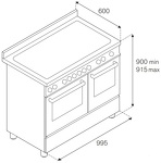 Превью картинка Центр варочный Bertazzoni PRO105I3ENET #6