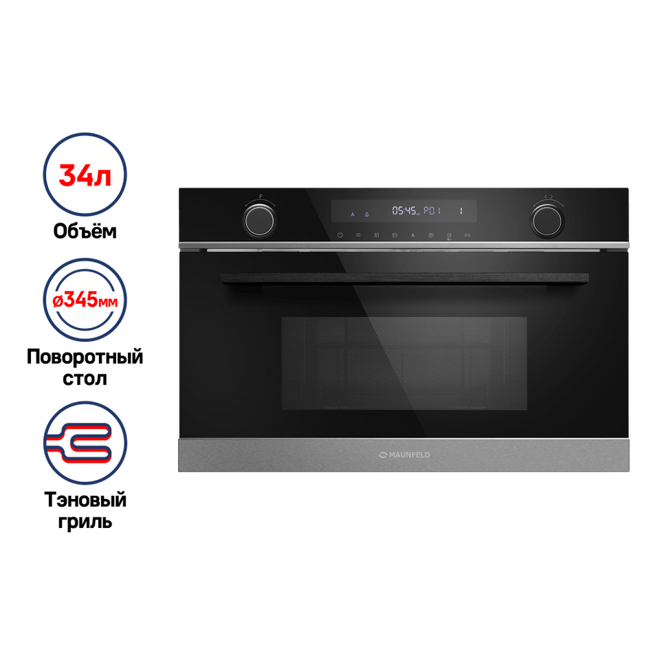 Фото Печь микроволновая встраиваемая Maunfeld MBMO349GB201