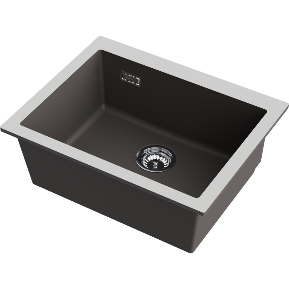 Фото Omoikiri Omishima 60-U-SG Matt Natceramic/stone grey матовый