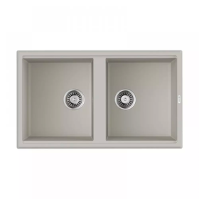 Картинка Omoikiri Tedori 86-2-WH Tetogranit/белый