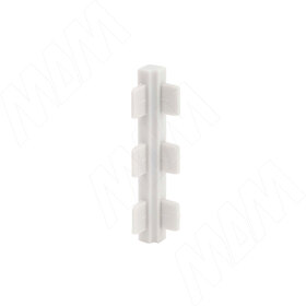 Картинка PULSE СОТА Соединительный элемент для профиля-разделителя двухсторонний, H=60мм, серый светлый, SOTA (YG036ALG)