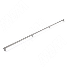 Картинка Giusti Ручка-рейлинг 1800мм Timeless metal titanium (WMN.887.1800.2N2N)