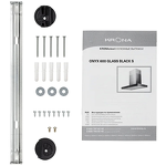 Превью картинка Т-образная вытяжка  KRONA ONYX 600 GLASS BLACK S #12