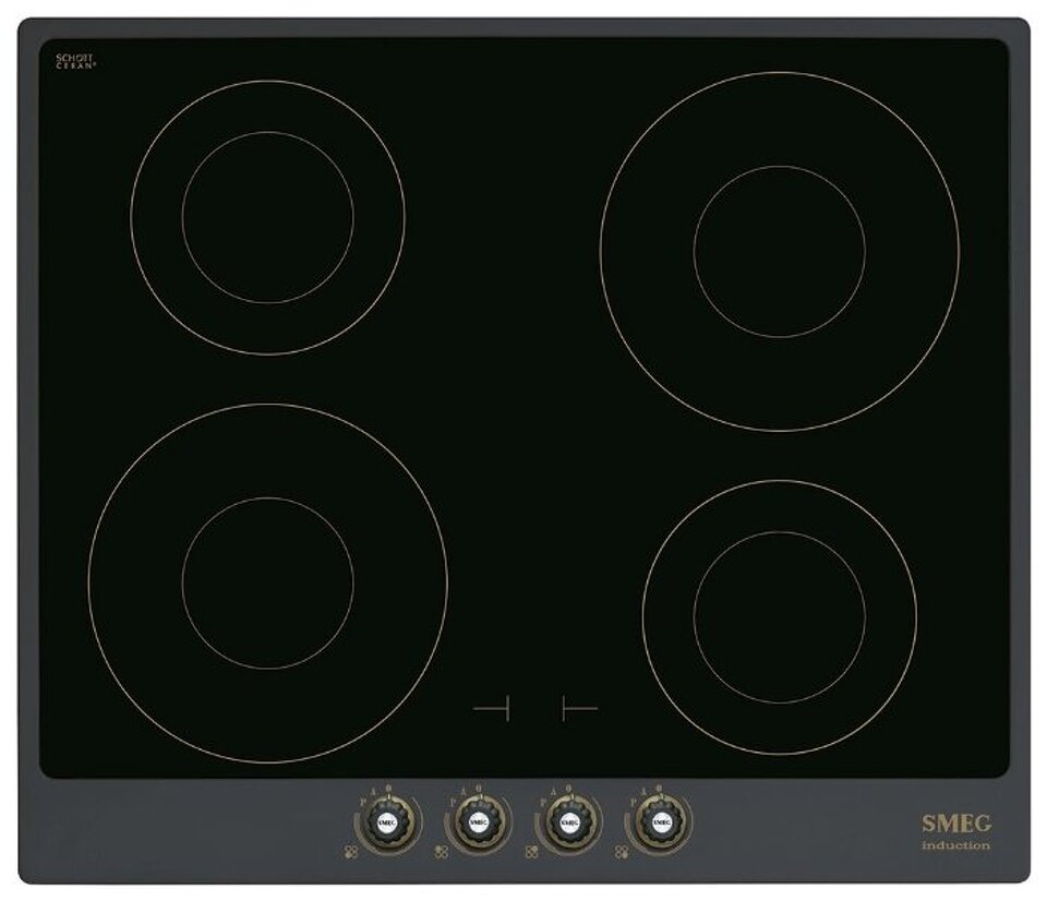 Фото Индукционная варочная панель Smeg SI764AOM