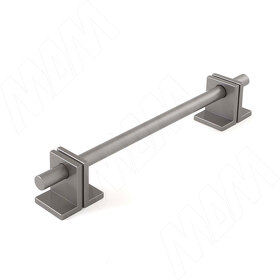 Картинка Giusti Ручка-рейлинг 160мм Timeless metal titanium (WMN.906.160.2N2N)