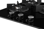 Превью картинка Газовая варочная панель Weissgauff HGG 451 BGh Nano Glass #10