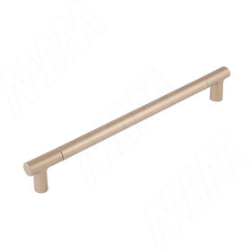 Картинка Giusti Ручка-рейлинг 256мм Timeless metal warm bronze (WMN.886.256.2V2V)