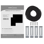 Превью картинка Индукционная варочная панель домино KRONA ETERNO 30 BL #11