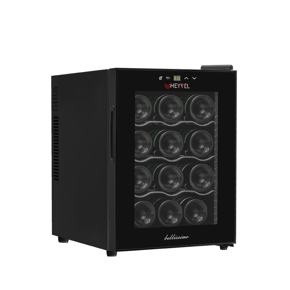 Фото Шкаф винный  Meyvel Винный холодильник (шкаф) термоэлектрический MEYVEL MV12-TB1