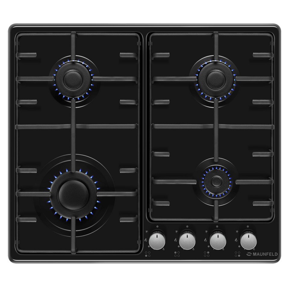 Фото Газовая варочная панель Maunfeld EGHE.64.3STS-EB/G