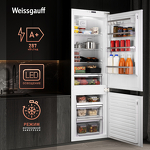 Превью картинка Встраиваемый холодильник с морозильной камерой Weissgauff WRKI 178 V NoFrost #3