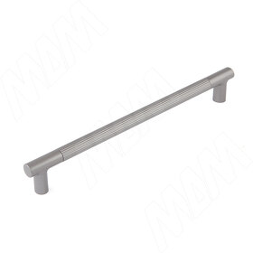 Картинка Giusti Ручка-рейлинг 256мм Timeless metal titanium (WMN.887.256.2N2N)