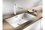 Превью картинка Гранитная мойка Blanсo SUBLINE 700-U Level SILGRANIT PuraDur черный с отв.арм. InFino #2