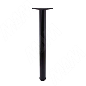 Картинка PULSE ШАНХАЙ Опора для стола, D60, H868+25 мм, черный, 1шт. (X4RG 870 BL 1/N)