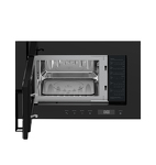Превью картинка Печь микроволновая встраиваемая Lex BIMO 20.07 BLACK микроволновая печь #10