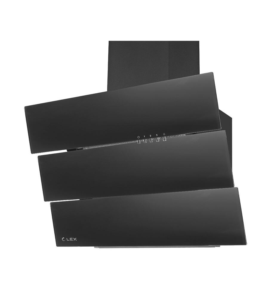 Фото Наклонная вытяжка Lex RIO G 600 BLACK воздухоочиститель