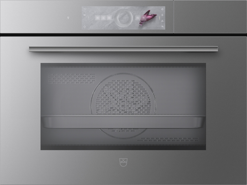 Фото Пароварка встраиваемая V-ZUG CombiSteamer V6000 45M PowerSteam CSM6T-23041 платина