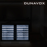 Превью картинка Шкаф винный  Винный холодильник (шкаф) компрессорный Dunavox DAUF-46.138SS #4
