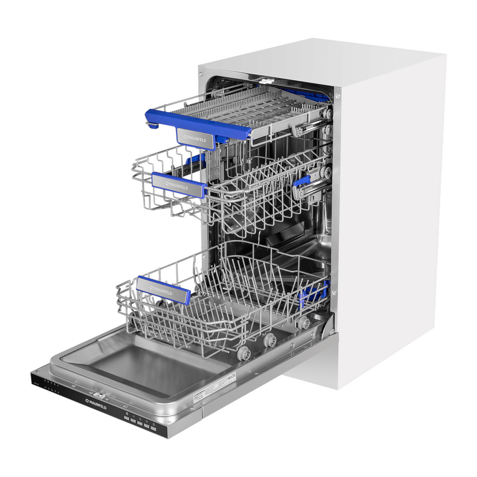 Фото Посудомоечная машина 45см встраиваемая Maunfeld MLP-08B