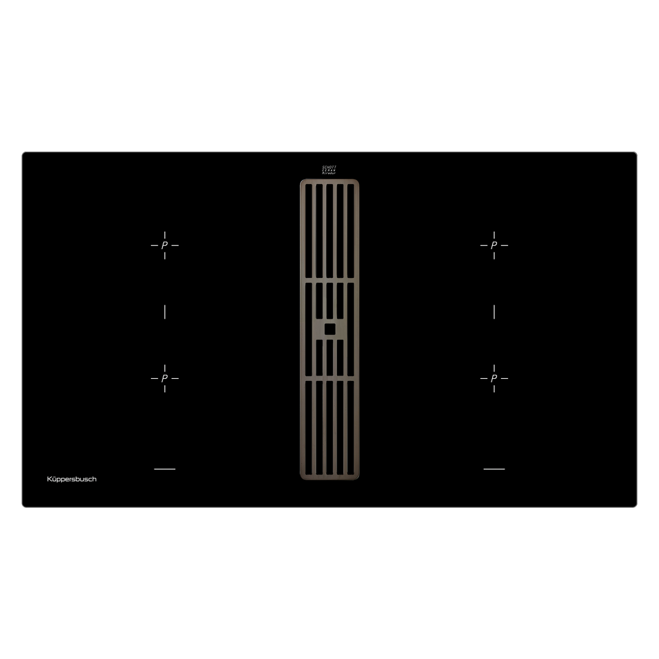 Фото Индукционная варочная панель Kuppersbusch KMI 9850.0 SR Black Chrome