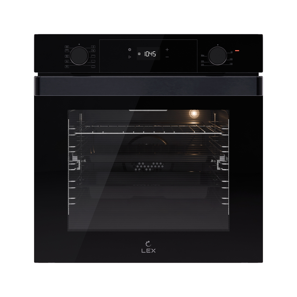 Фото Электрический духовой шкаф Lex EDP 610 BL Wide Series духовой шкаф