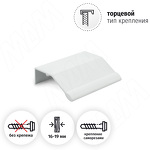 Превью картинка PULSE Профиль-ручка 32мм (L=60мм) крепление саморезами алюминий матовый (анод) (PH.RU12.032.AL) #2