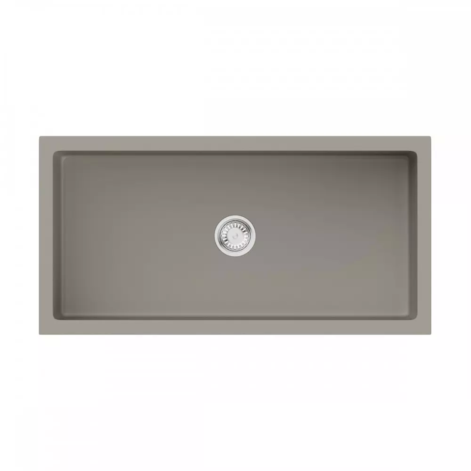 Фото Гранитная мойка Omoikiri Mikura 91-CC Natceramic/cappuccino coffee