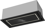 Превью картинка Полновстраиваемая вытяжка Weissgauff Quadra 600 Touch Black Glass #1