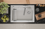 Превью картинка Кварцевая мойка GRANULA 7308R, АРКТИК #4