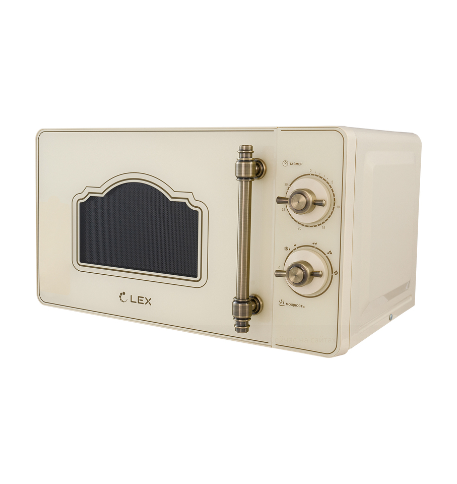 Фото Микроволновая печь Lex FSMO M.03 IV (20л, ретро, механика) микроволновая печь