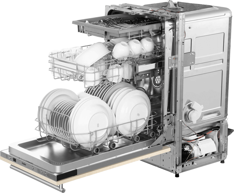 Фото Посудомоечная машина 45см встраиваемая Haier DW10-198BT2RU