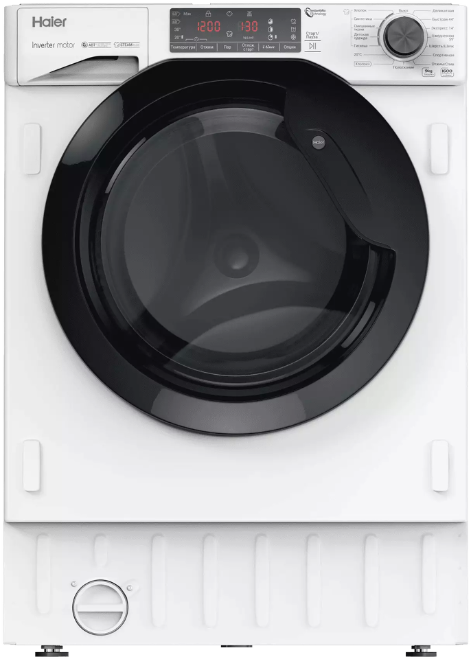Фото Машина стиральная встраиваемая Haier HWQ90B416FWB
