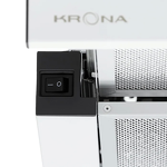 Превью картинка Встраиваемая вытяжка KRONA KAMILLA T 600 WHITE (2 мотора) #9