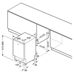 Превью картинка Посудомоечная машина 60см встраиваемая KRONA KAMAYA 60 BI V2 #17