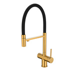 Превью картинка Смеситель для кухни EMAR ЕС - 7024 PVD Golden #1