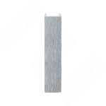 Превью картинка Volpato Конечный элемент (высота 150), алюминий шлифованый (19.0037.45) #1