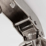 Превью картинка PULSE ХАРМОНИ ПЛЮС Петля без доводчика, угловая +45/95, никель, HARMONY PLUS (HB45-ND) #2