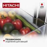 Превью картинка  Холодильник side by side Hitachi R-WB 720 VUC0 GBK #6