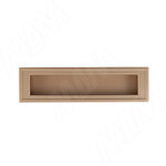 Превью картинка Giusti Ручка-раковина 128мм (для плиты от 18мм) Timeless metal warm bronze (WMN.552.128.002V) #3