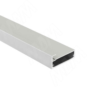 Картинка PULSE PRIME Профиль рамочный широкий, 50х20х8, серебро (анод), L-3000 (FP00297AL-S3)