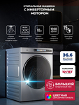 Превью картинка Стиральная машина с фронтальной загрузкой Lex LWM10012 GRID MAGNA Стиральная машина #1