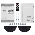 Превью картинка Полновстраиваемая вытяжка KRONA ARVEN 900 WHITE S #13