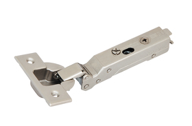 Картинка Grass Петля Tiomos -30/120°, накладная, без демпфера, на саморез, 45/9,5