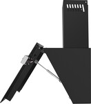 Превью картинка Наклонная вытяжка Maunfeld Bridge Line 60 черный\вставка сатин #4